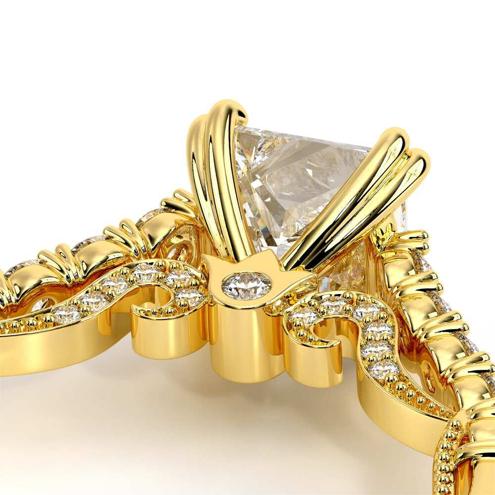 Insignia-7097p-14k Yellow Gold Princess
