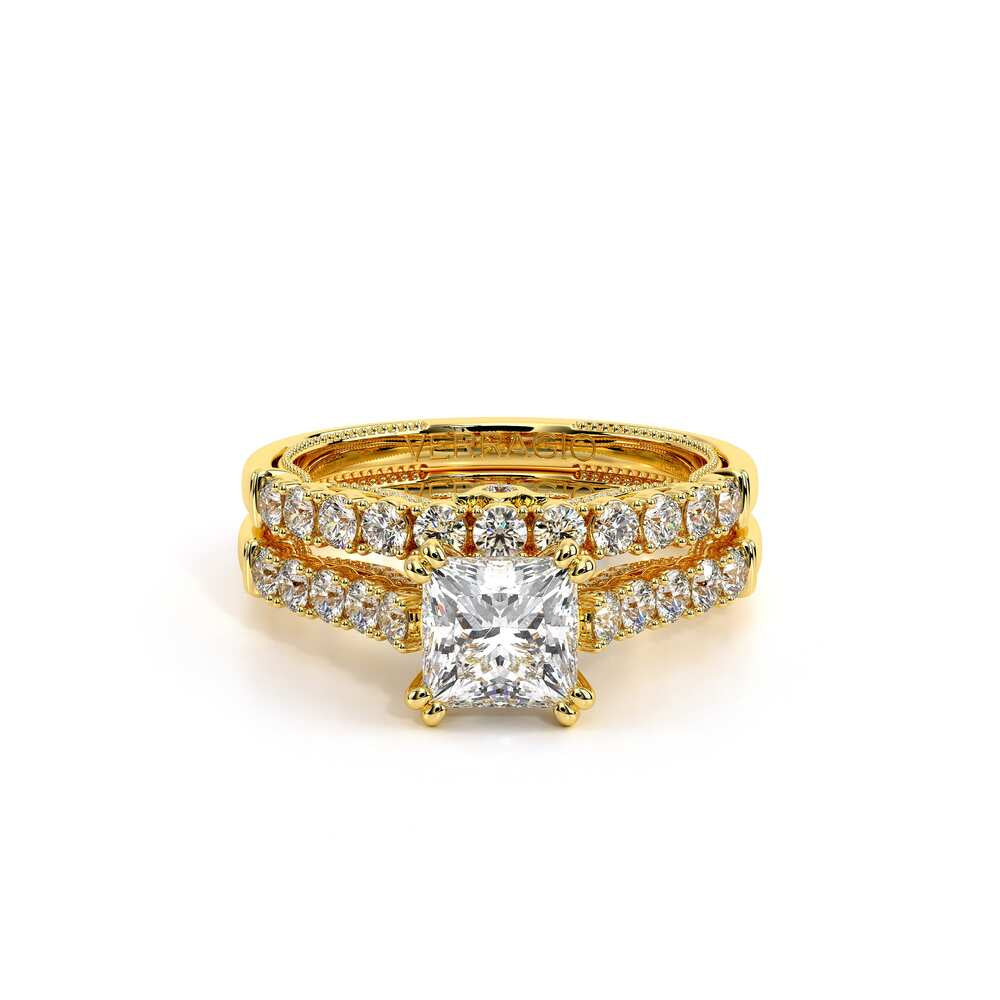 Insignia-7097p-14k Yellow Gold Princess