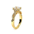 Insignia-7099p-14k Yellow Gold Princess