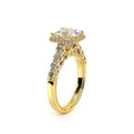 Insignia-7100p-14k Yellow Gold Princess