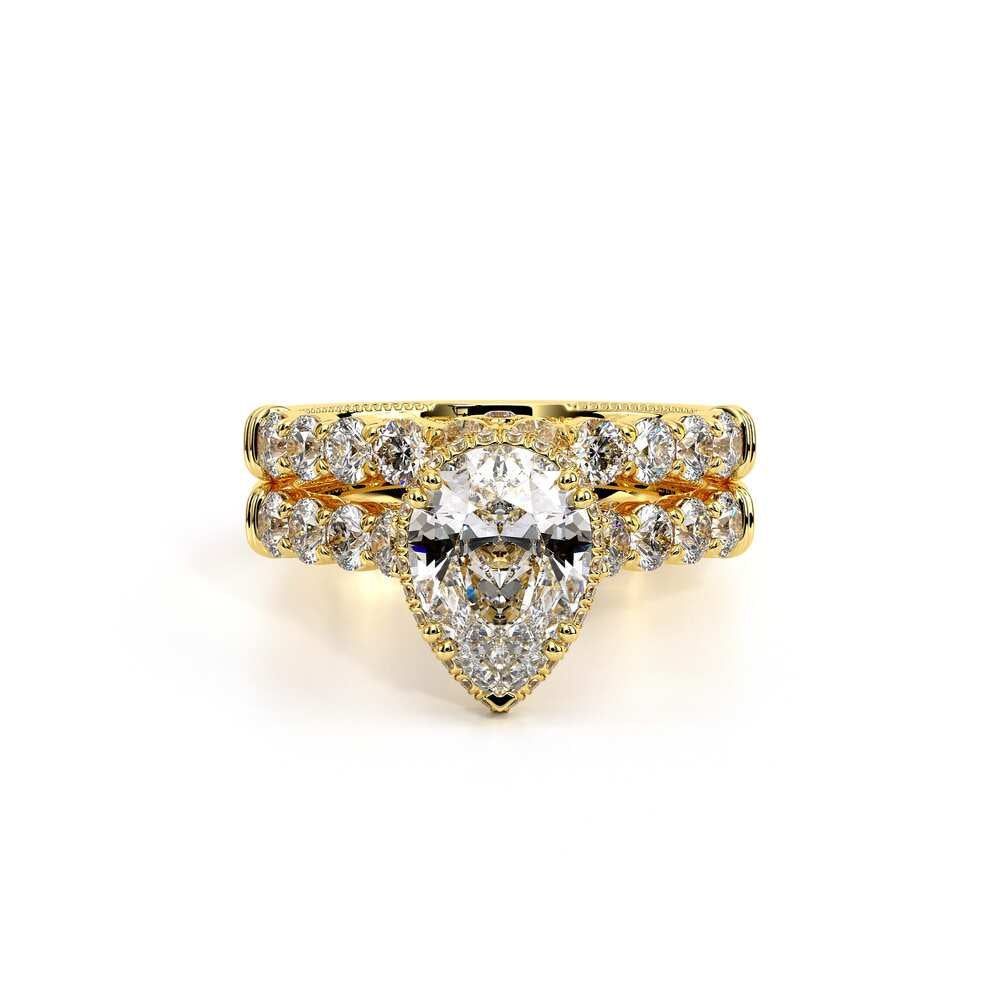 Insignia-7100pear-18k Yellow Gold Pear