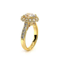 Insignia-7106ov-18k Yellow Gold Oval