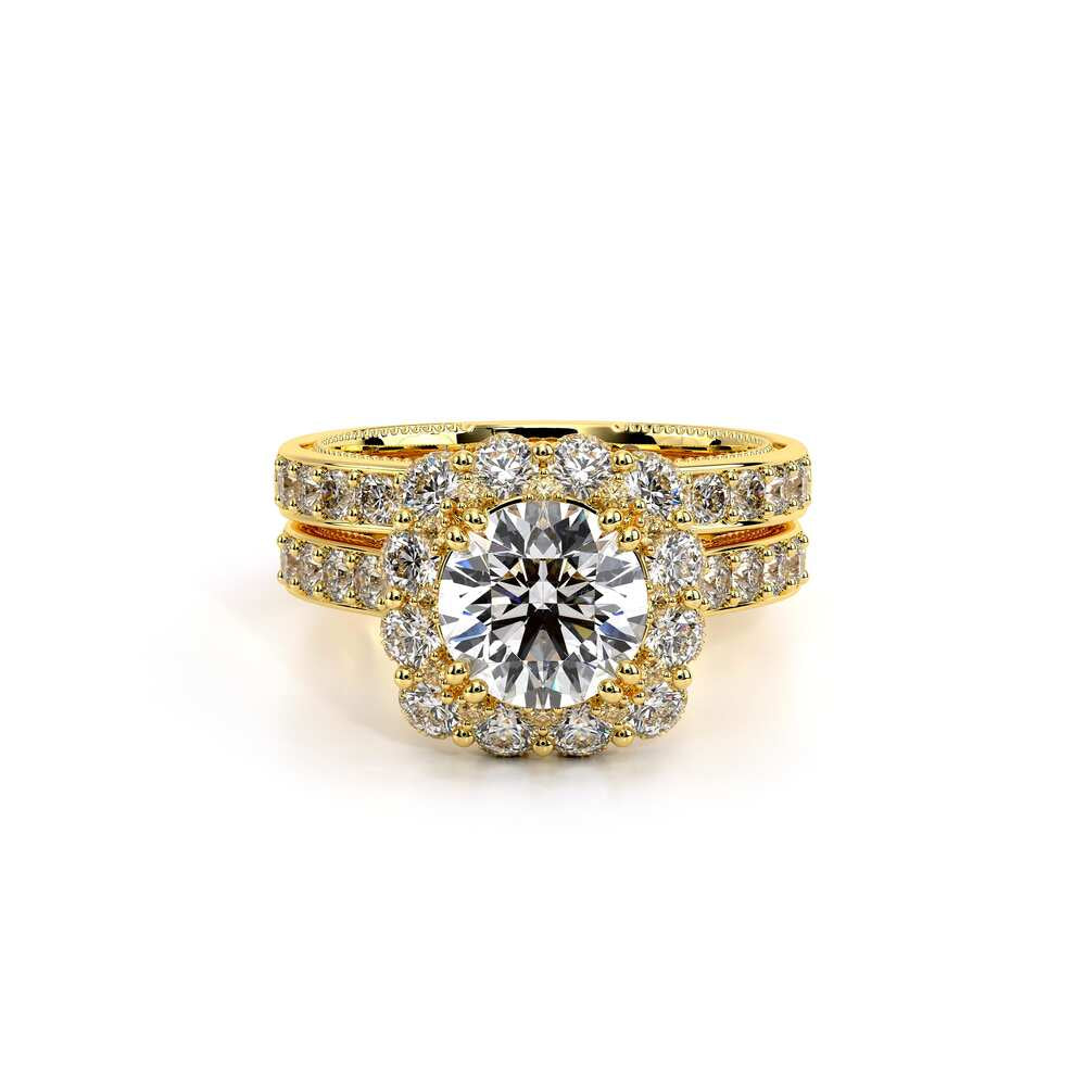 Insignia-7106cu-18k Yellow Gold Cushion
