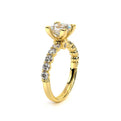 Renaissance-950P27-14K Yellow Gold Princess