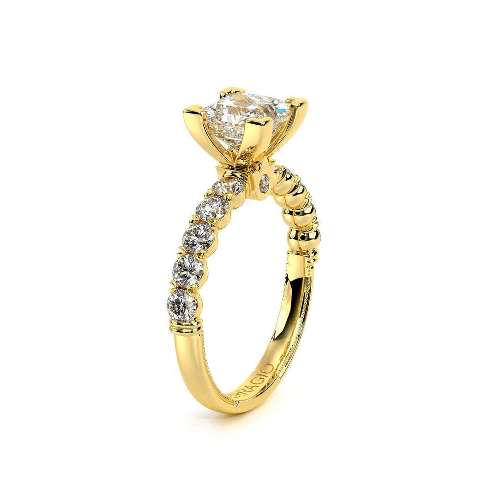 Renaissance-950P27-14K Yellow Gold Princess