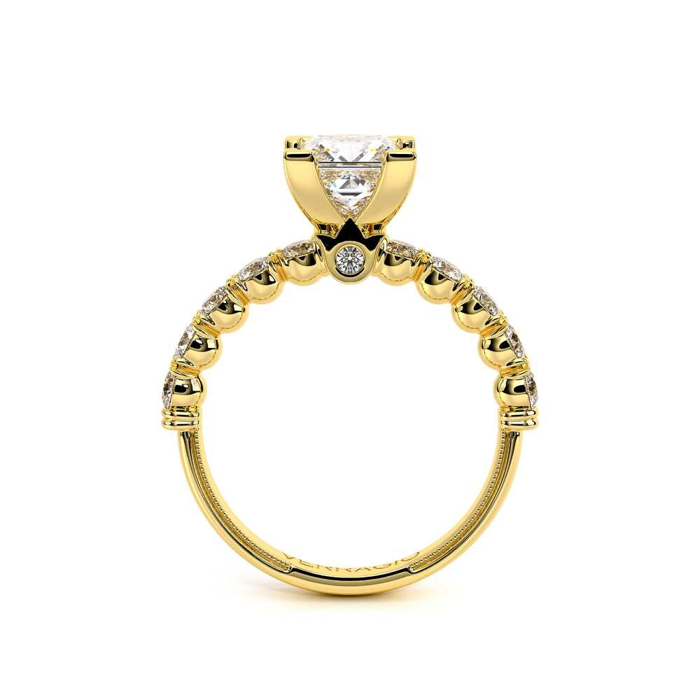 Renaissance-950P27-18K Yellow Gold Princess
