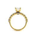 Renaissance-950OV27-18K Yellow Gold Oval