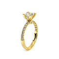 Renaissance-950P20-14K Yellow Gold Princess