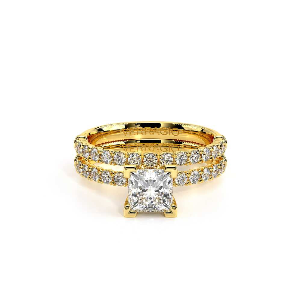 Renaissance-950P20-14K Yellow Gold Princess