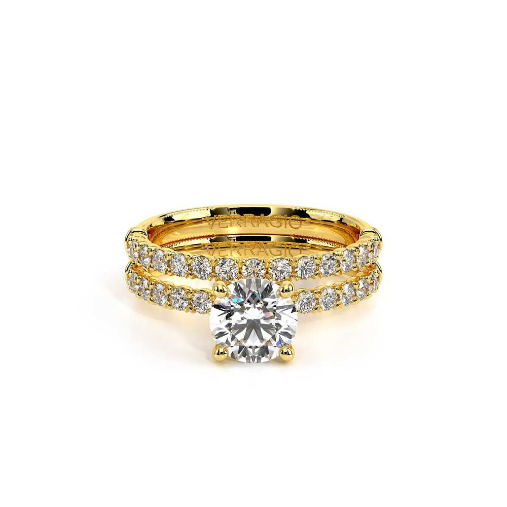 Renaissance-950R20-14K Yellow Gold Round