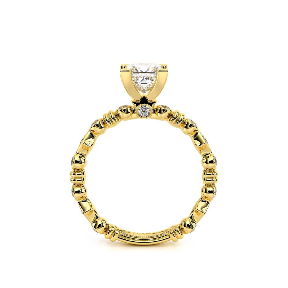 Renaissance-973-P-14k Yellow Gold Princess