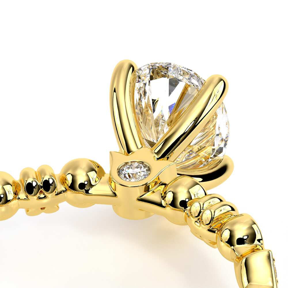 Renaissance-973-Pear-14k Yellow Gold Pear