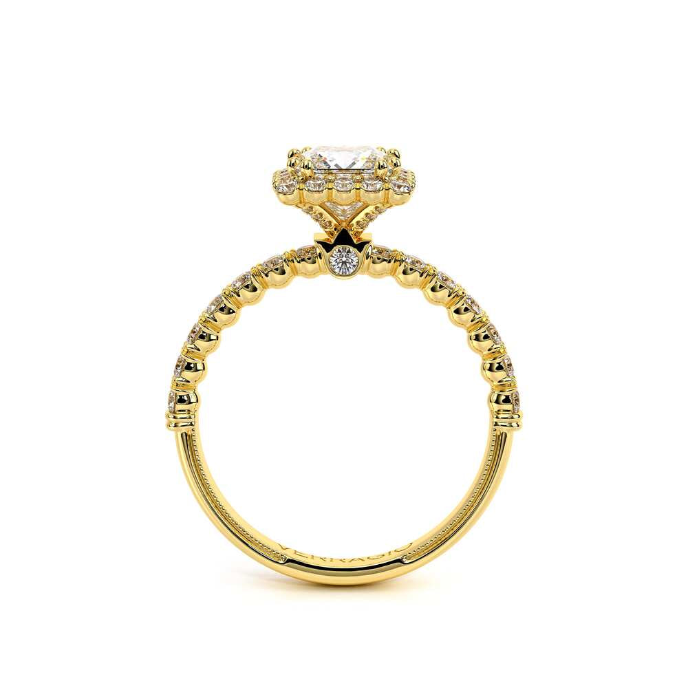 Renaissance-954P18-18K Yellow Gold Princess