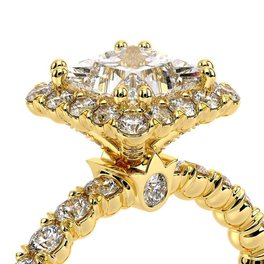 Renaissance-954P18-18K Yellow Gold Princess