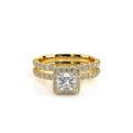 Renaissance-954P18-18K Yellow Gold Princess