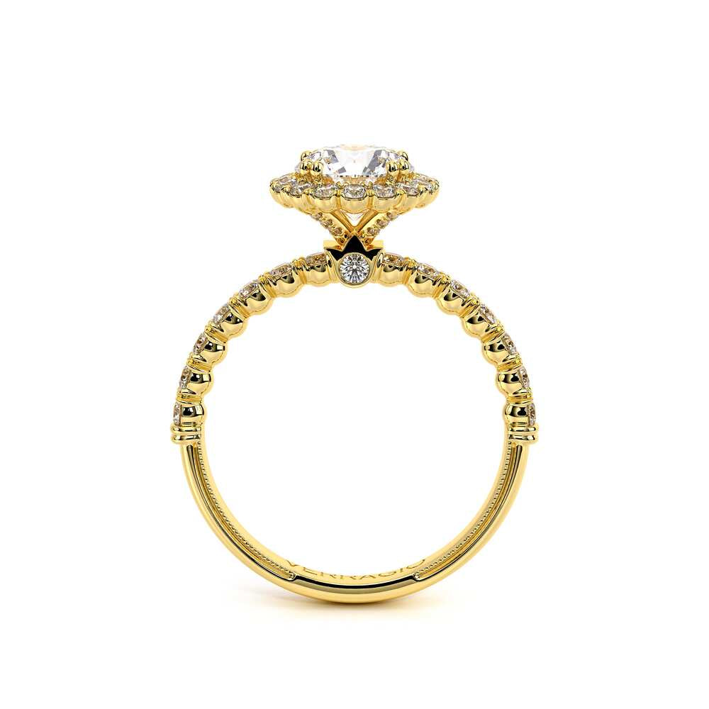 Renaissance-954R18-14K Yellow Gold Round