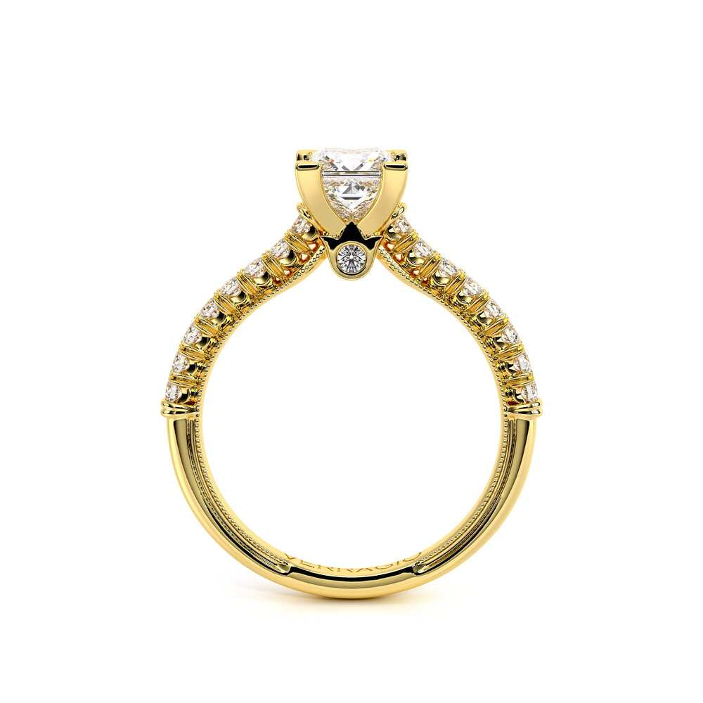 Renaissance-955P17-18K Yellow Gold Princess