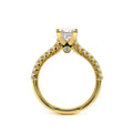 Renaissance-955P17-14K Yellow Gold Princess