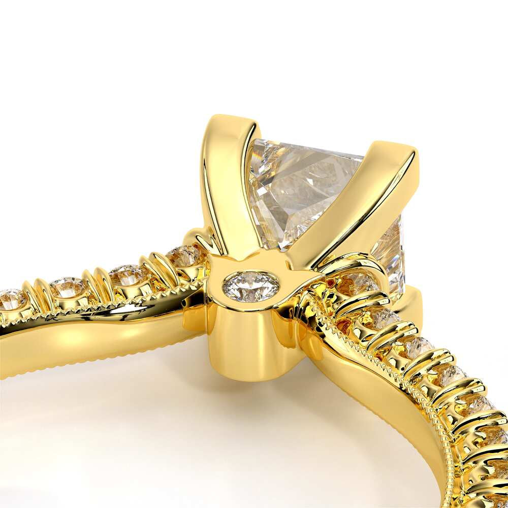 Renaissance-955P17-14K Yellow Gold Princess