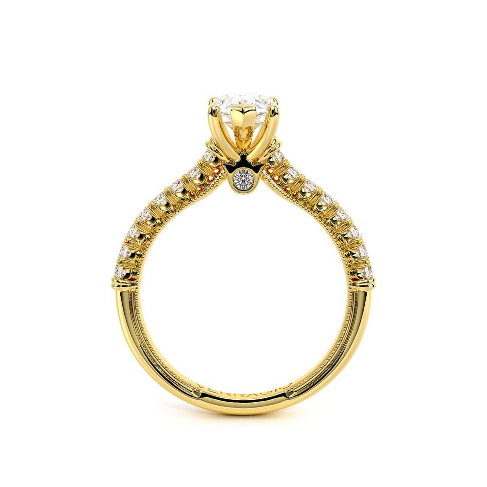 Renaissance-955PEAR17-14K Yellow Gold Pear
