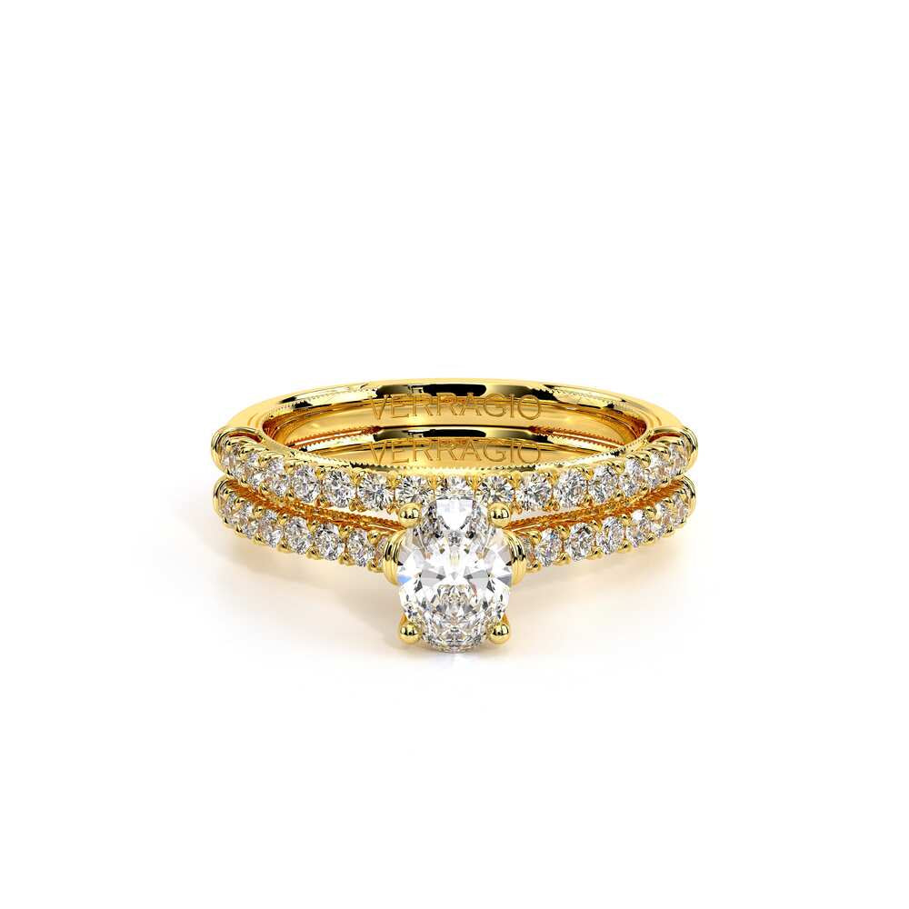 Renaissance-955OV17-14K Yellow Gold Oval