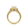 Renaissance-956P15-14K Yellow Gold Princess