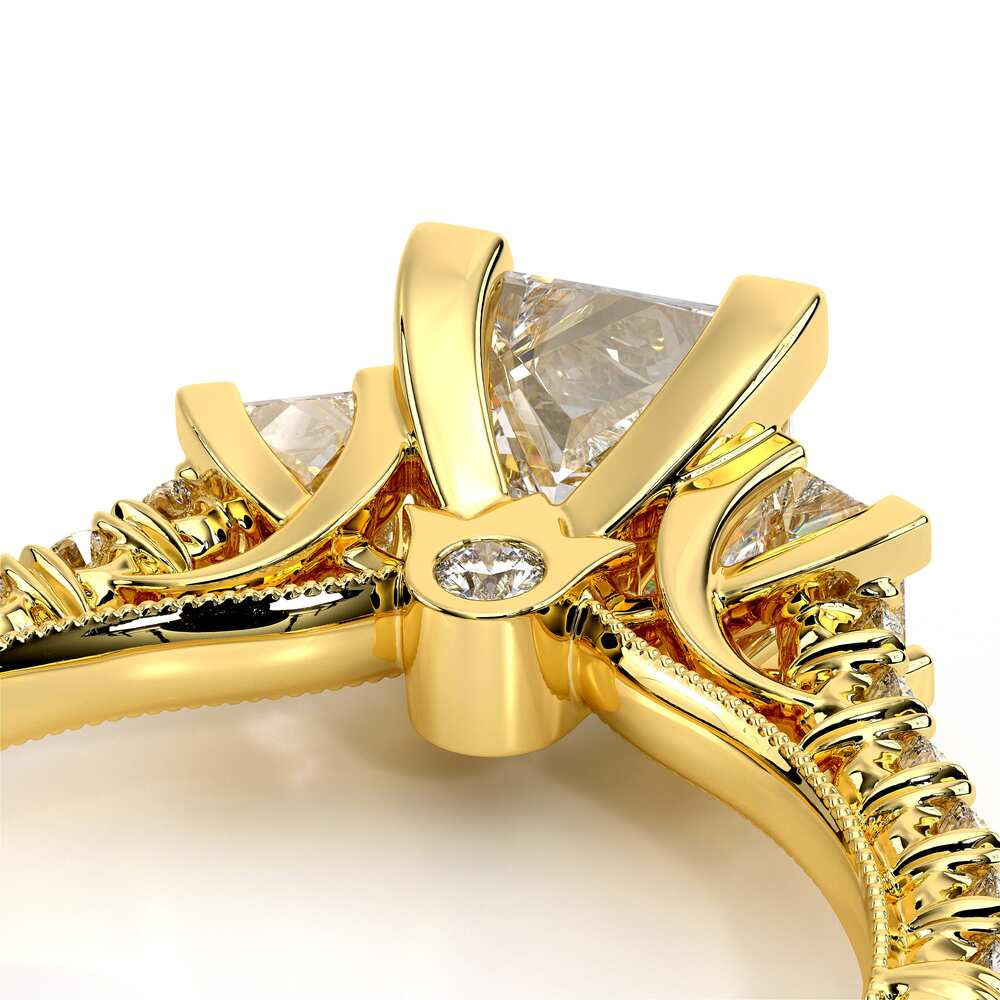 Renaissance-956P15-18K Yellow Gold Princess