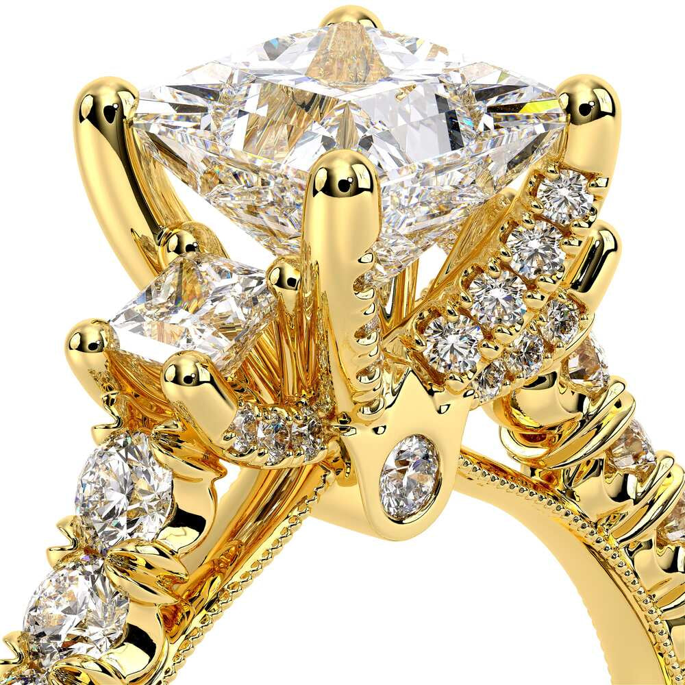 Renaissance-958P27-18K Yellow Gold Princess