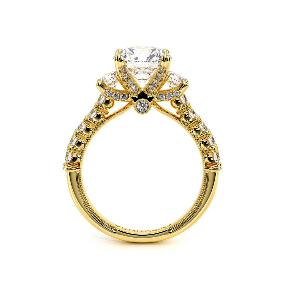 Renaissance-958R27-18K Yellow Gold Round