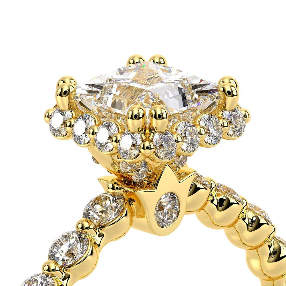 Renaissance-984P20-14K Yellow Gold Princess