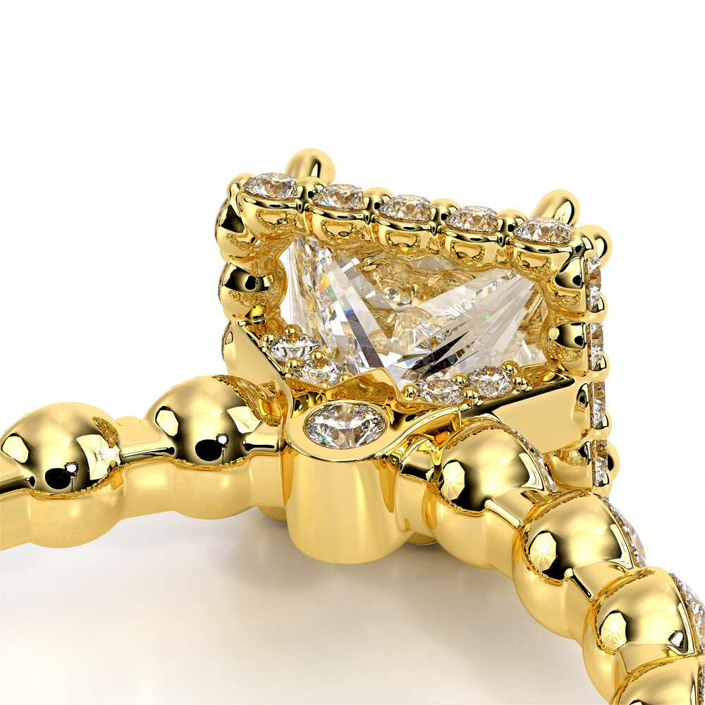 Renaissance-984P25-18K Yellow Gold Princess