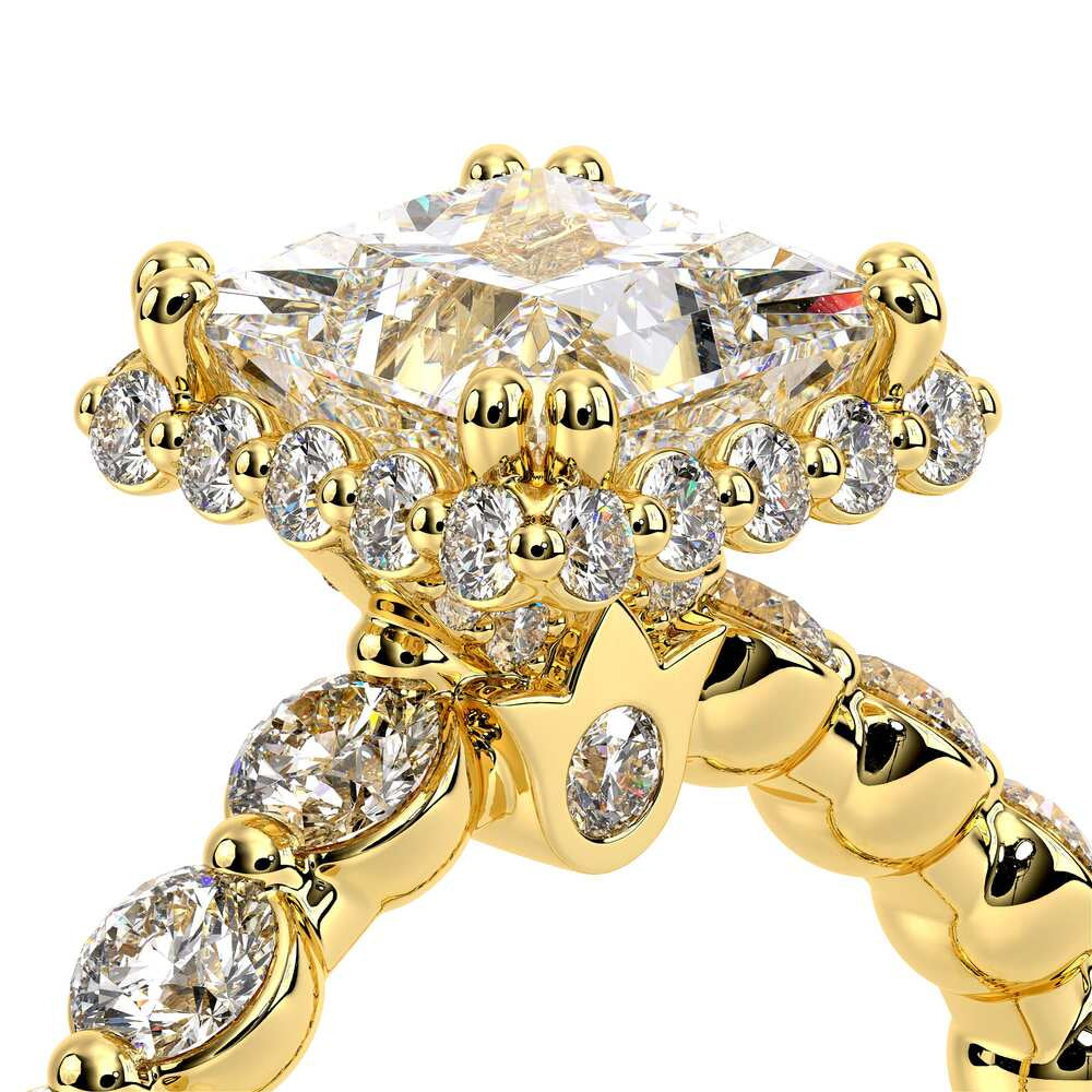Renaissance-984P25-14K Yellow Gold Princess
