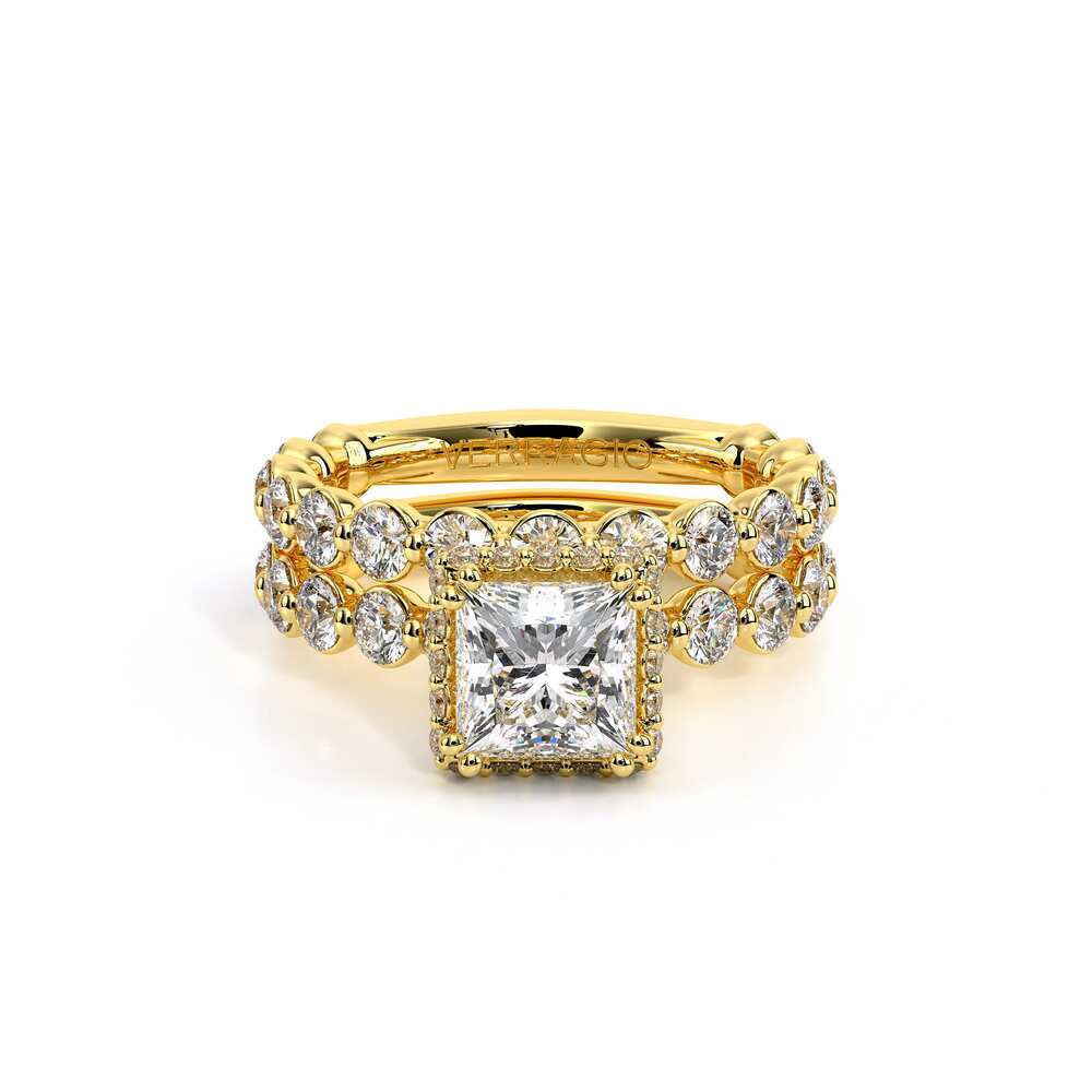 Renaissance-984P25-14K Yellow Gold Princess