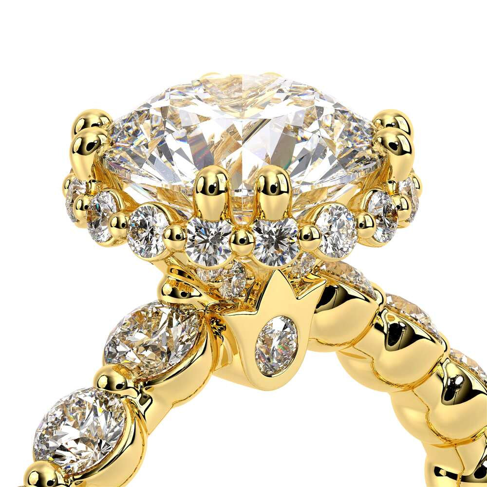Renaissance-984R25-18K Yellow Gold Round