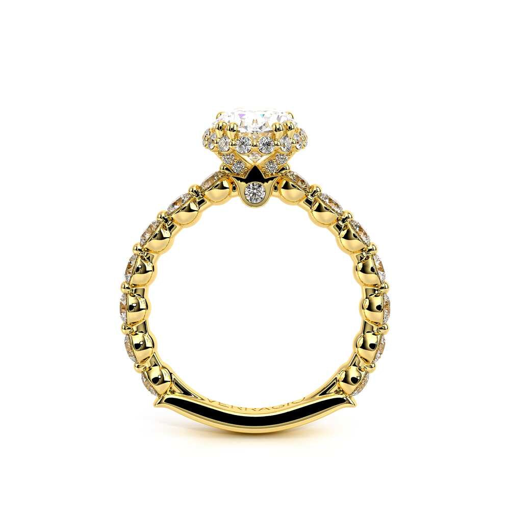 Renaissance-984OV25-18K Yellow Gold Oval