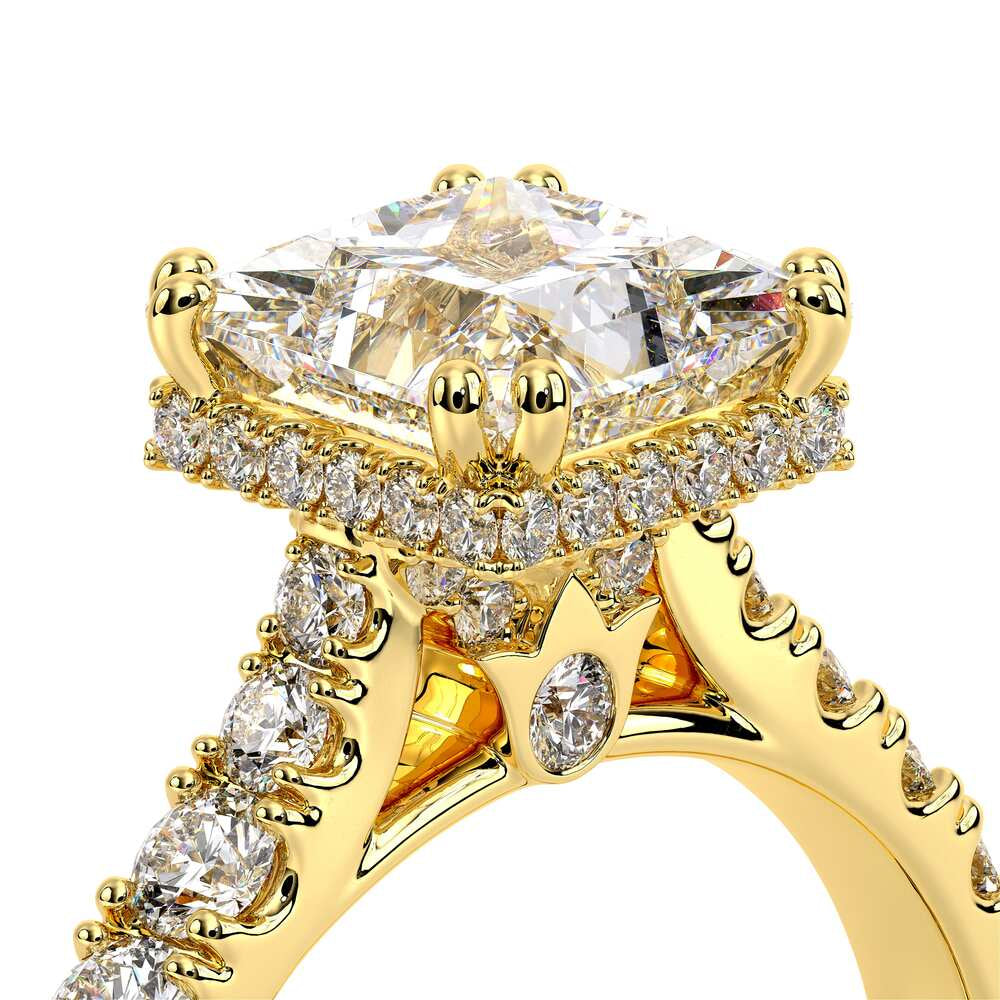 Renaissance-985P22-18K Yellow Gold Princess