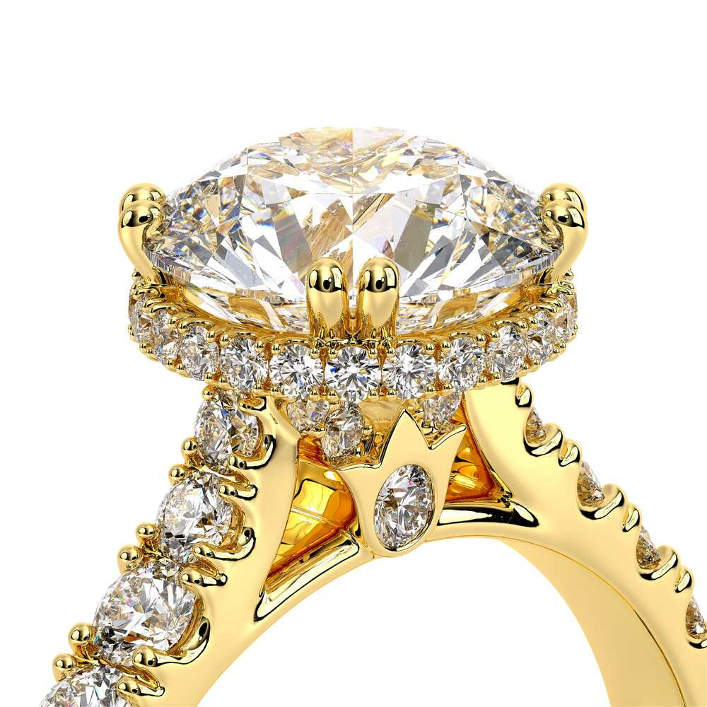 Renaissance-985R22-14K Yellow Gold Round