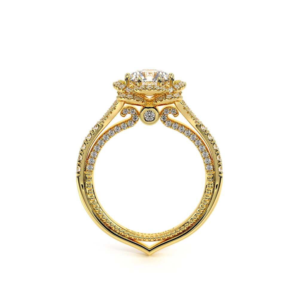 Couture-0444-14k Yellow Gold Round