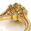 Couture-0444-14k Yellow Gold Round
