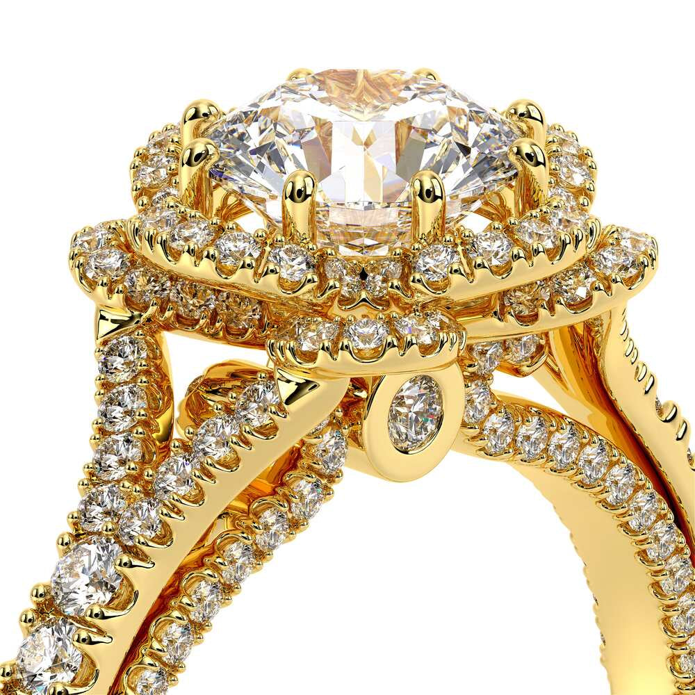 Couture-0444-14k Yellow Gold Round