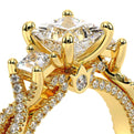 Couture-0450p-14k Yellow Gold Princess