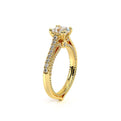 Couture-0452p-14k Yellow Gold Princess