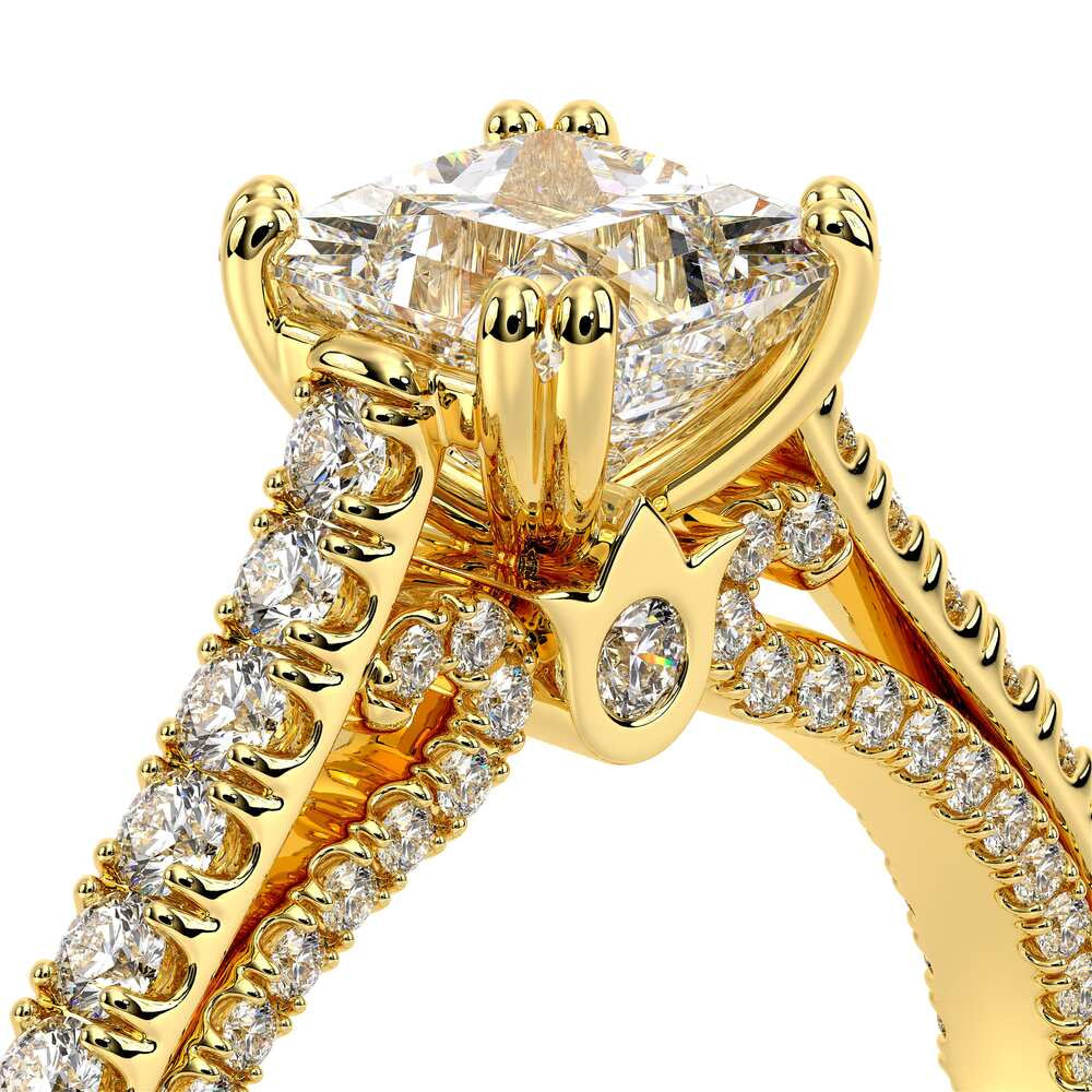 Couture-0452p-14k Yellow Gold Princess