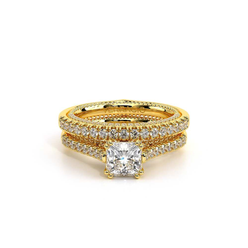 Couture-0452p-14k Yellow Gold Princess