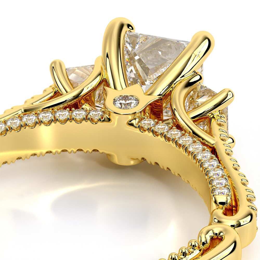 Couture-0470p-14k Yellow Gold Princess