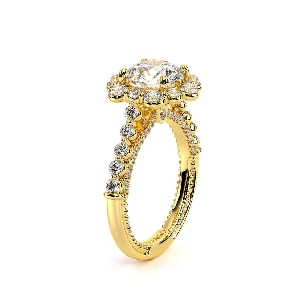 Couture-0480 R-14k Yellow Gold Round