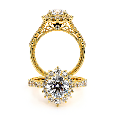 Verragio Halo Round Engagement Ring