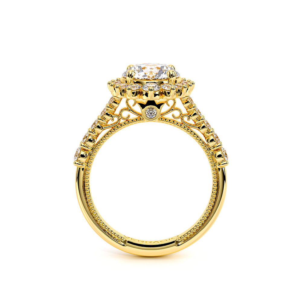 Venetian-5084r-18k Yellow Gold Round