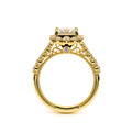 Verragio Halo Princess Engagement Ring