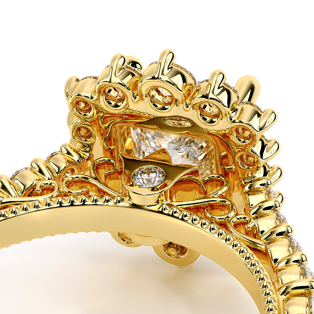 Venetian-5084p-18k Yellow Gold Princess